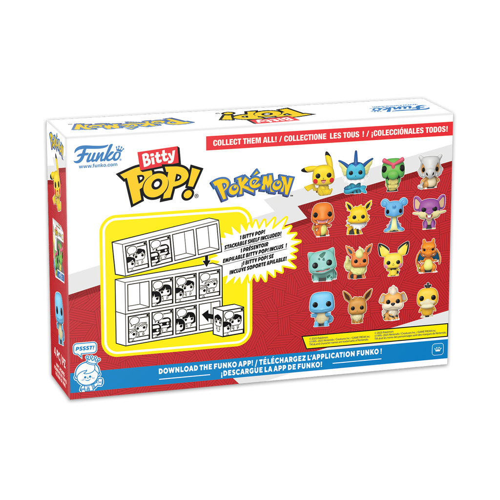Bitty Pop! Pokemon 4-Pack Series 4