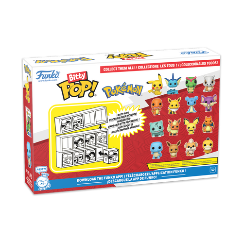 Bitty Pop! Pokemon 4-Pack Series 4