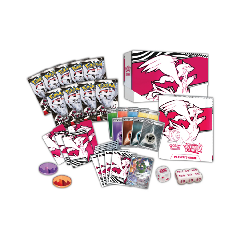 White Flare Elite Trainer Box
