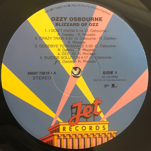Ozzy Osbourne – Blizzard Of Ozz 2011 Remaster