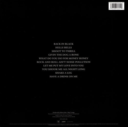 AC/DC – Back In Black 2024 Remaster