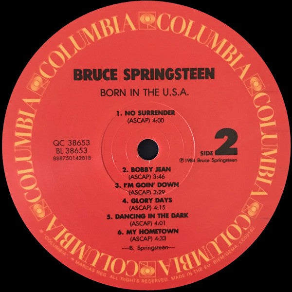 Bruce Springsteen – Born In The U.S.A. 2015 Remaster