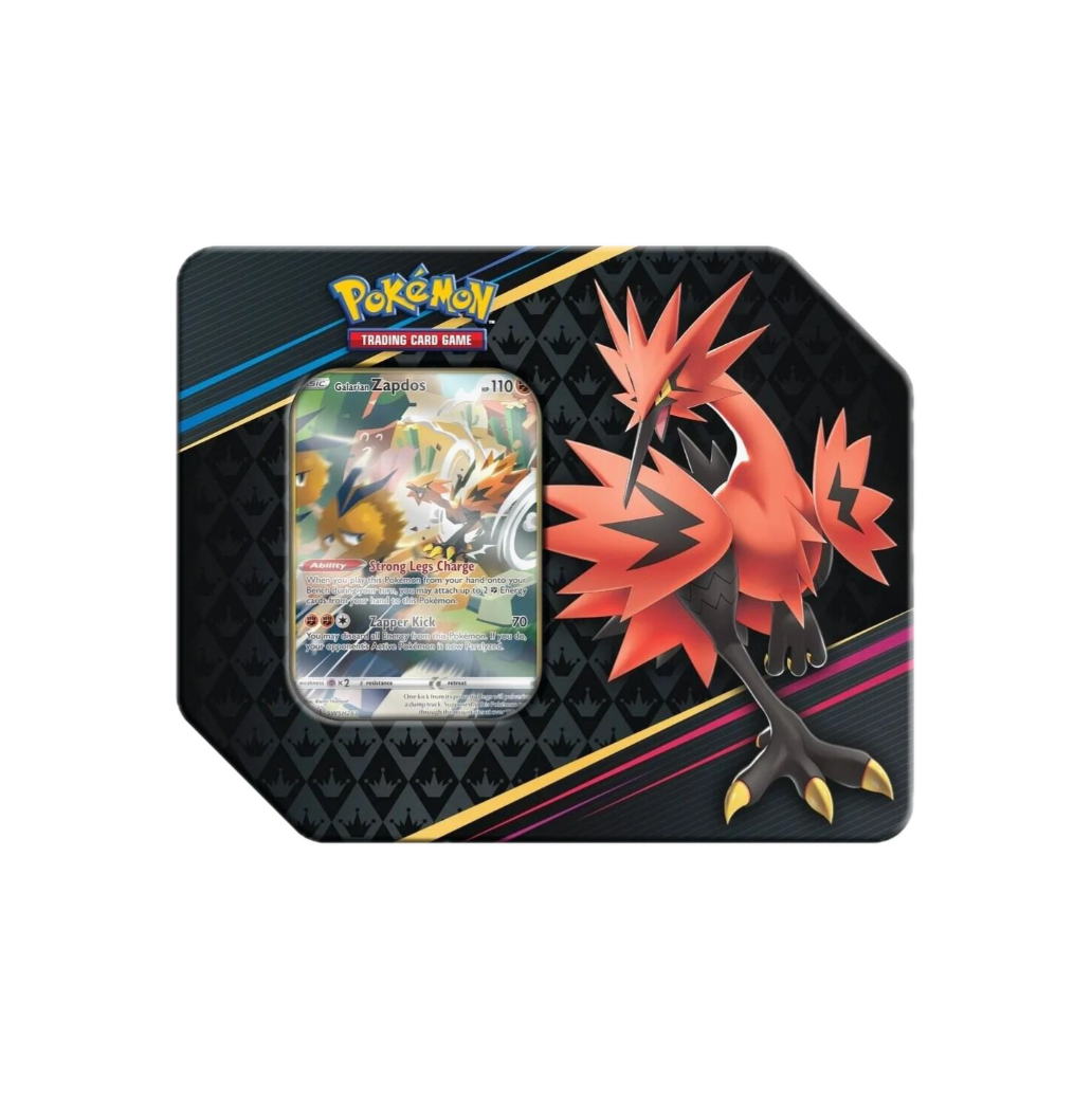 Crown Zenith Tin [Galarian Zapdos]