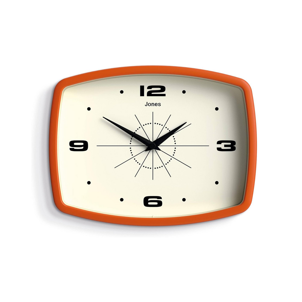 Movie Wall Clock - Rectangular Retro Clock 10 inch